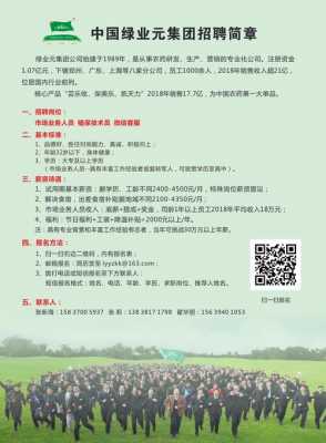 绿业玻璃制品有限公司招聘（绿业元农业科技有限公司招聘）